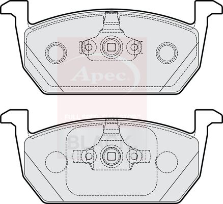 Apec Brake Pads Set PAD2216B - image 2