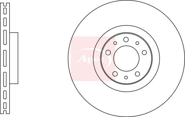 Apec Brake Disc DSK3233 - image 2