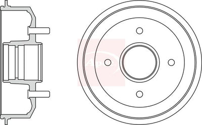 Apec Brake Drum DRM9145