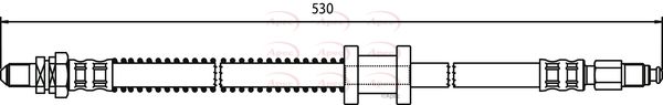 Apec Brake Hose HOS3493 - image 2