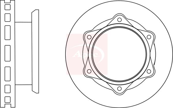 Apec Brake Disc DSK2891 - image 2