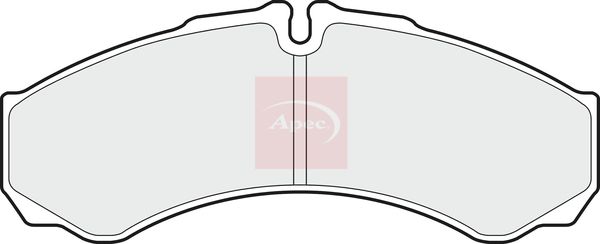 Apec Brake Pads Set PAD1292 - image 2