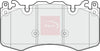 Apec Brake Pads Set PAD1737 thumbnail