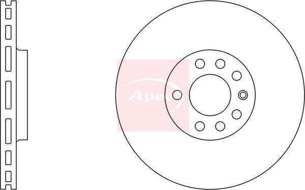 Apec Brake Disc DSK2275 - image 2