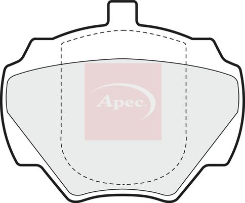 Apec Brake Pads Set PAD706 - image 2