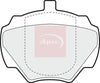 Apec Brake Pads Set PAD706 thumbnail