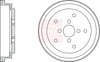 Apec Brake Drum DRM9187 thumbnail