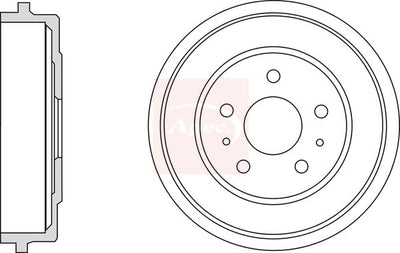 Apec Brake Drum DRM9957