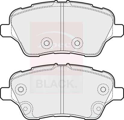Apec Brake Pads Set PAD1905B - image 2