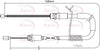 Apec Handbrake Cable CAB1187 thumbnail