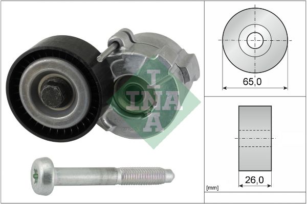 INA Drive Belt Tensioner Pulley 534061010 - image 2