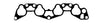 BGA Inlet Intake Manifold Gasket MG6540 thumbnail