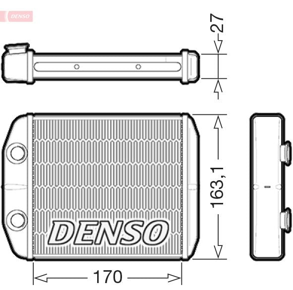 Denso Radiator DRR23021 - image 2