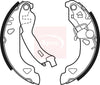 Apec Brake Shoes Set SHU508 thumbnail