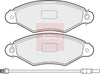Apec Brake Pads Set PAD1505 thumbnail