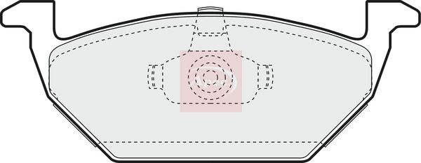 Apec Brake Pads Set PAD966 - image 2