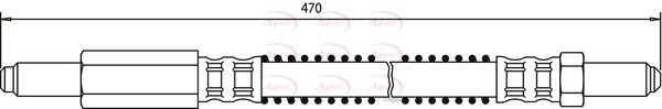 Apec Brake Hose HOS3131 - image 2