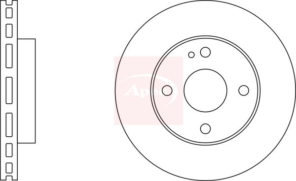 Apec Brake Disc DSK303 - image 2