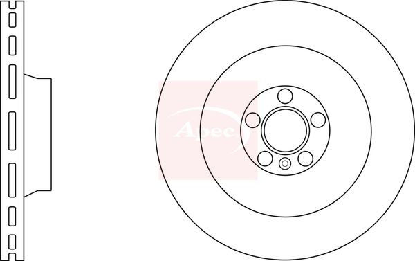 Apec Brake Disc DSK3034 - image 2