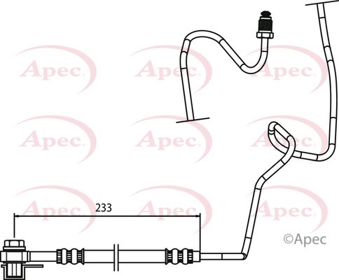 Apec Brake Hose HOS3769 - image 2
