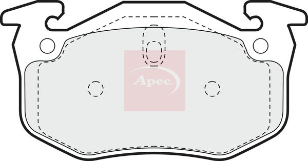 Apec Brake Pads Set PAD891 - image 2