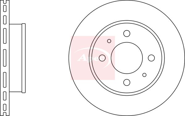 Apec Brake Disc DSK2389 - image 2