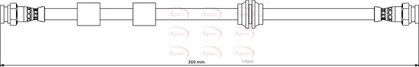 Apec Brake Hose HOS4173 - image 2