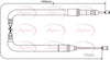 Apec Handbrake Cable CAB1063 thumbnail