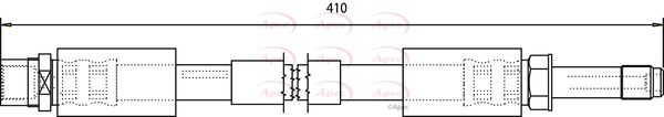 Apec Brake Hose HOS3605 - image 2