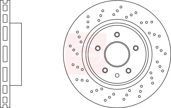 Apec Brake Disc DSK3220 - image 2
