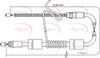 Apec Handbrake Cable CAB1177 thumbnail