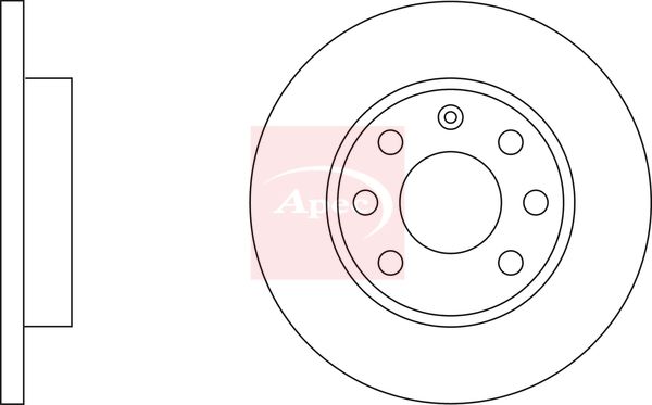 Apec Brake Disc DSK117 - image 3