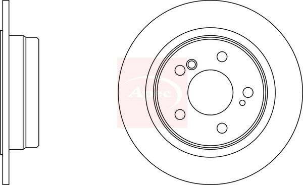 Apec Brake Disc DSK3460 - image 2