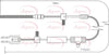 Apec Handbrake Cable CAB1394 thumbnail