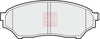 Apec Brake Pads Set PAD1201 thumbnail