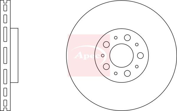 Apec Brake Disc DSK2250 - image 2