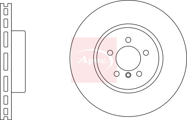 Apec Brake Disc DSK3254 - image 2