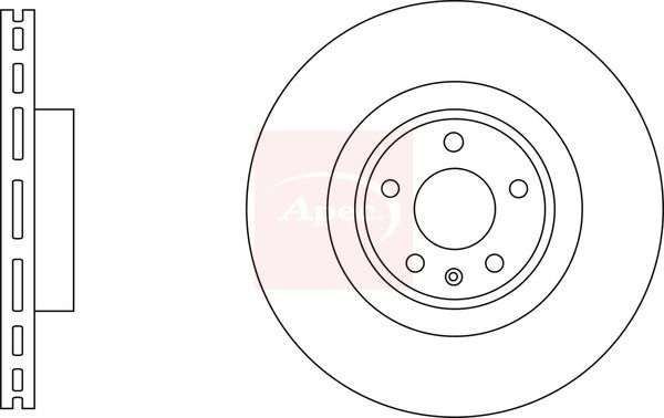 Apec Brake Disc DSK3300 - image 2
