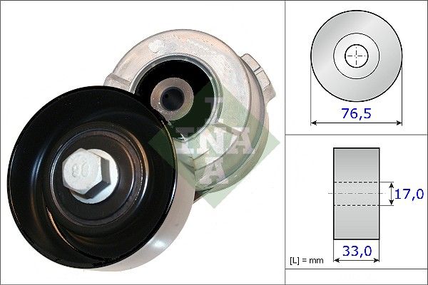 INA Drive Belt Tensioner Pulley 534034110 - image 2