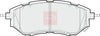 Apec Brake Pads Set PAD1455 thumbnail
