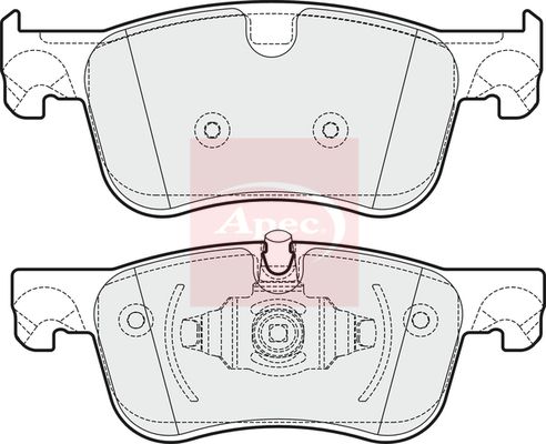 Apec Brake Pads Set PAD2003 - image 2