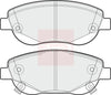 Apec Brake Pads Set PAD1788 thumbnail