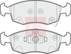 Apec Brake Pads Set PAD1871 thumbnail