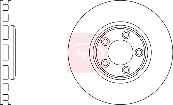 Apec Brake Disc DSK976 - image 2
