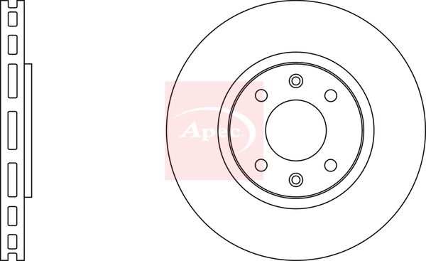 Apec Brake Disc DSK2175 - image 3