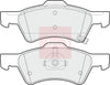 Apec Brake Pads Set PAD1222 thumbnail