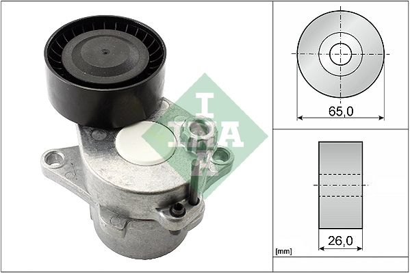INA Drive Belt Tensioner Pulley 534061110 - image 2