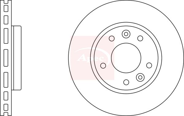 Apec Brake Disc DSK2465 - image 2