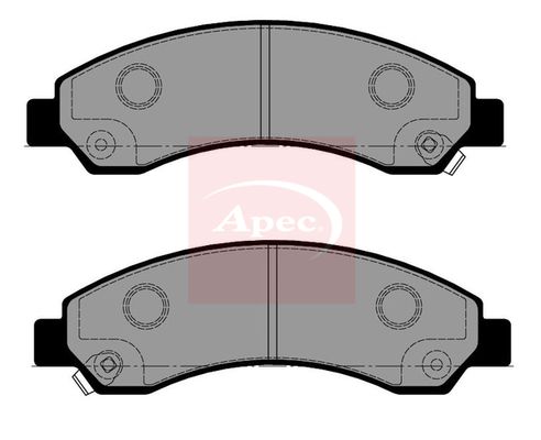 Apec Brake Pads Set PAD2476 - image 2