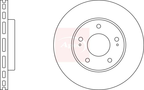 Apec Brake Disc DSK2342 - image 2